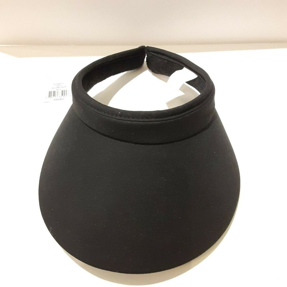 NWT Lady Hagen Women's OSFA LH Core Visor Black Golf Hat